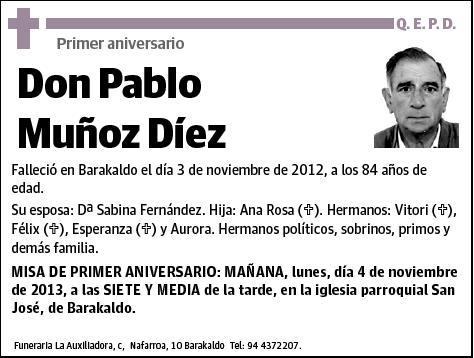 MUÑOZ DIEZ,PABLO