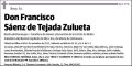 SAENZ DE TEJADA ZULUETA,FRANCISCO