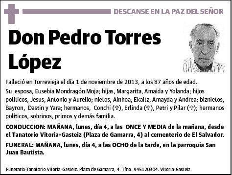 TORRES LOPEZ,PEDRO