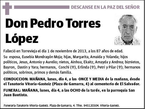 TORRES LOPEZ,PEDRO