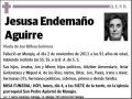 ENDEMAÑO AGUIRRE,JESUSA