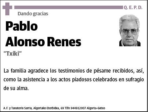 ALONSO RENES,PABLO