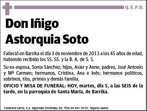 ASTORQUIA SOTO,IÑIGO