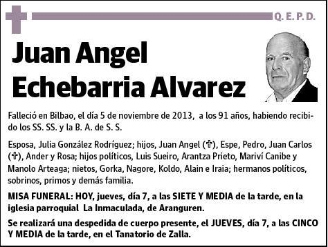 ECHEBARRIA ALVAREZ,JUAN ANGEL