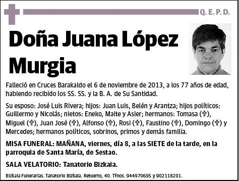 LOPEZ MURGIA,JUANA