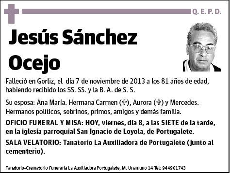 SANCHEZ OCEJO,JESUS