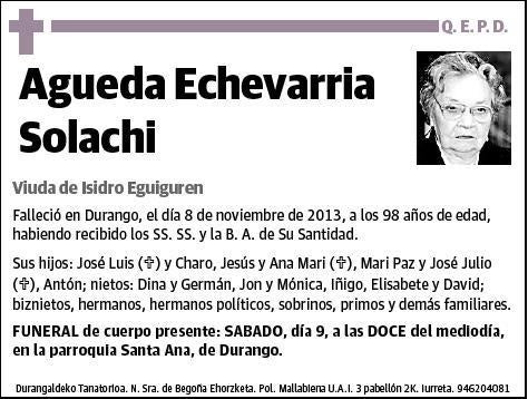 ECHEVARRIA SOLACHI,AGUEDA