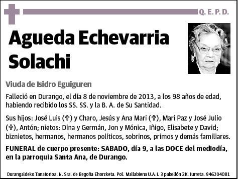 ECHEVARRIA SOLACHI,AGUEDA