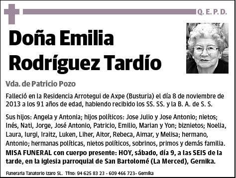 RODRIGUEZ TARDIO,EMILIA