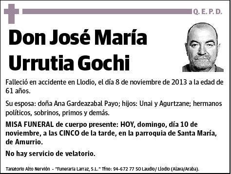 URRUTIA GOCHI,JOSE MARIA