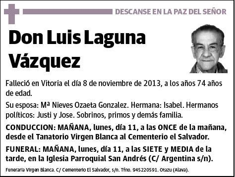 LAGUNA VAZQUEZ,LUIS