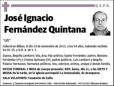 FERNANDEZ QUINTANA,JOSE IGNACIO