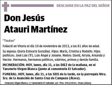 ATAURI MARTINEZ,JESUS