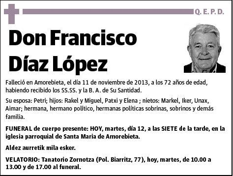 DIAZ LOPEZ,FRANCICO