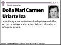 URIARTE IZA,MARI CARMEN