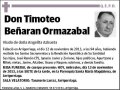 BEÑARAN ORMAZABAL,TIMOTEO