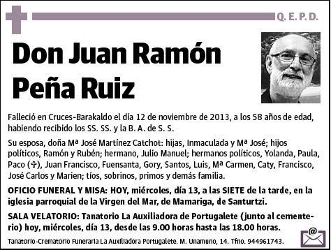 PEÑA RUIZ,JUAN RAMON