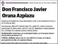 ORUNA AZPIAZU,FRANCISCO JAVIER