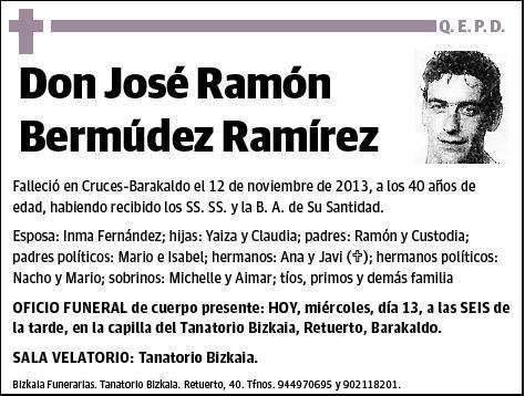 BERMUDEZ RAMIREZ,JOSE RAMON