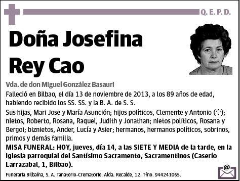 REY CAO,JOSEFINA