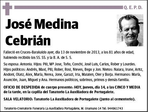 MEDINA CEBRIAN,JOSE