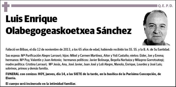 OLABEGOGEASKOETXEA SANCHEZ,LUIS ENRIQUE