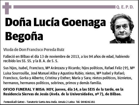 GOENAGA BEGOÑA,LUCIA