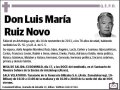RUIZ NOVO,LUIS MARIA