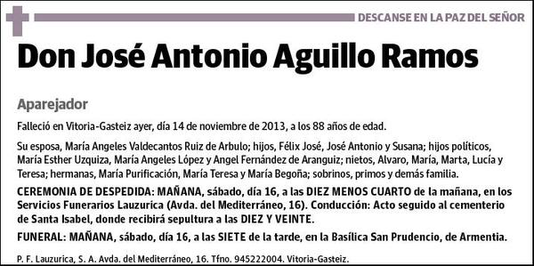 AGUILLO RAMOS,JOSE ANTONIO