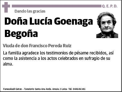 GOENAGA BEGOÑA,LUCIA