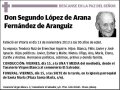 LOPEZ DE ARANA FERNANDEZ DE ARANGUIZ,SEGUNDO