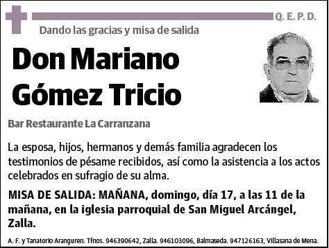 GOMEZ TRICIO,MARIANO