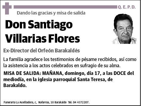 VILLARIAS FLORES,SANTIAGO