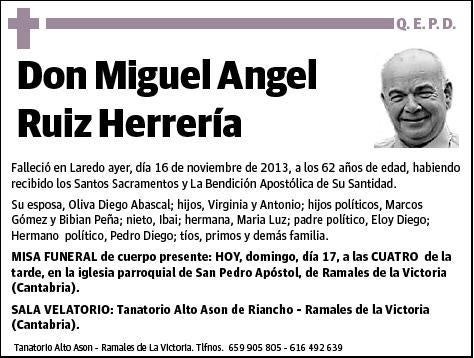 RUIZ HERRERIA,MIGUEL ANGEL