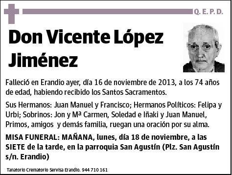 LOPEZ JIMENEZ,VICENTE