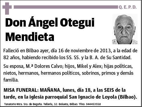 OTEGUI MENDIETA,ANGEL