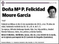 MOURE GARCIA,Mª P. FELICIDAD