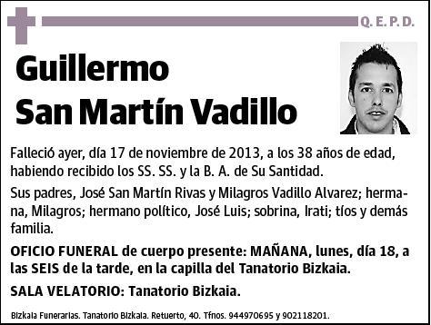 SAN MARTIN VADILLO,GUILLERMO