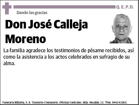 CALLEJA MORENO,JOSE