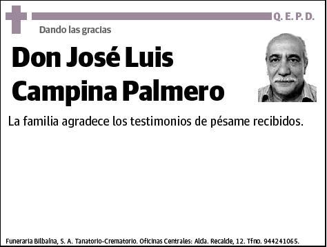 CAMPINA PALMERO,JOSE LUIS