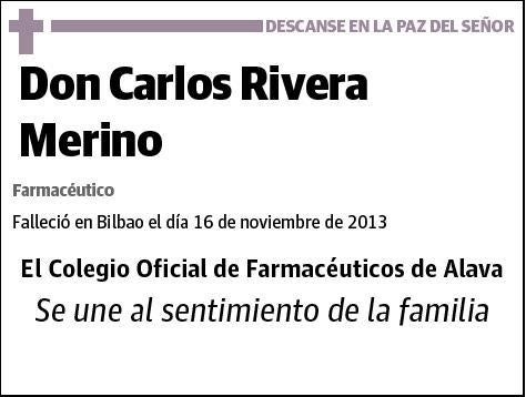 RIVERA MERINO,CARLOS