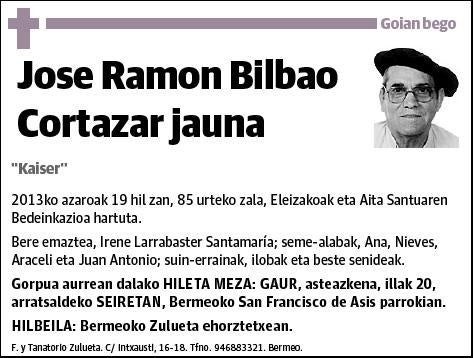 BILBAO CORTAZAR,JOSE RAMON