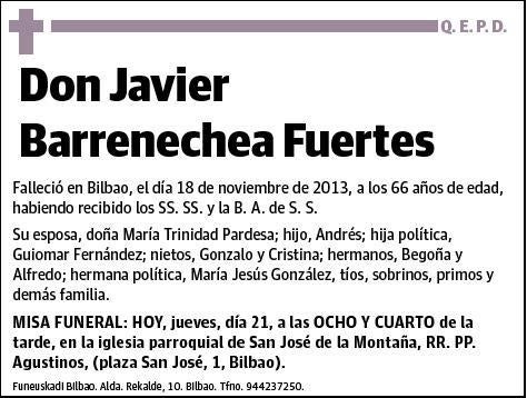 BARRENECHEA FUERTES,JAVIER