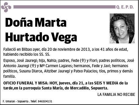 HURTADO VEGA,MARTA