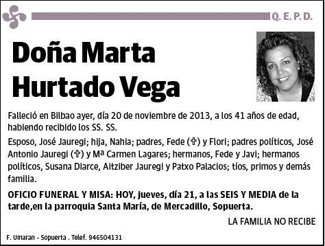 HURTADO VEGA,MARTA