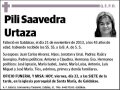 SAAVEDRA URTAZA,PILI