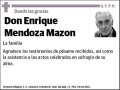 MENDOZA MAZON,ENRIQUE