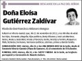 GUTIERREZ ZALDIVAR,ELOISA