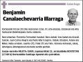CANALAECHEVARRIA ILLARRAGA,BENJAMIN