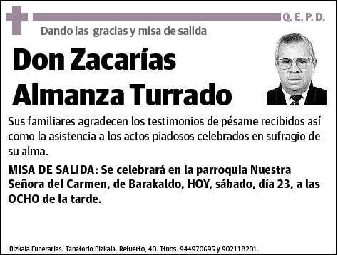 ALMANZA TURRADO,ZACARIAS